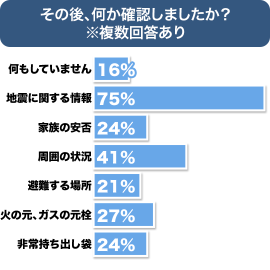 なにをしましたか